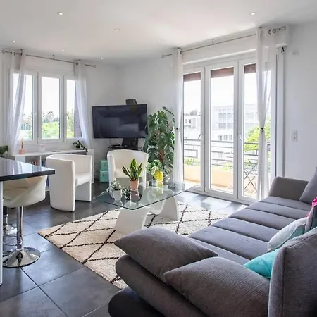 L27 2p Jasmins Sea View Parking & Ac Nizza