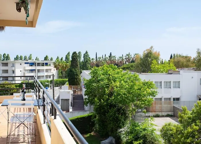 L27 2p Jasmins Sea View Parking & Ac Appartement