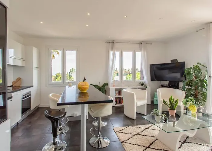 L27 2p Jasmins Sea View Parking & Ac Appartement Nice
